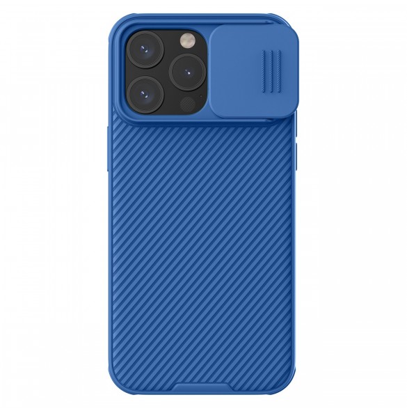 Nillkin CamShield Pro Magnetic Case for iPhone 15 Pro with Camera Protector - Blue