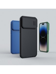 Nillkin CamShield S Case for iPhone 14 Pro Max armored cover camera cover green