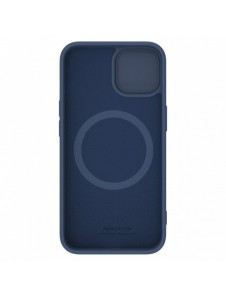 Nillkin CamShield Silky Silicone Case for iPhone 15 Plus with Camera Protector - Dark Blue