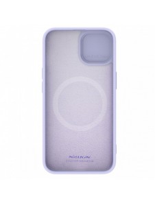 Nillkin CamShield Silky Silicone Case for iPhone 15 Plus with Camera Protector - Purple