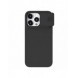 Nillkin CamShield Silky Silicone Case for iPhone 15 Pro Max with Camera Protector - Black