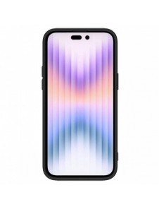 Nillkin CamShield Silky Silicone Case for iPhone 15 Pro Max with Camera Protector - Black