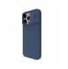 Nillkin CamShield Silky Silicone Case for iPhone 15 Pro Max with Camera Protector - Dark Blue