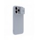 Nillkin CamShield Silky Silicone Case for iPhone 15 Pro Max with Camera Protector - Gray