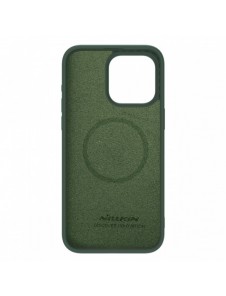 Nillkin CamShield Silky Silicone Case for iPhone 15 Pro Max with Camera Protector - Green