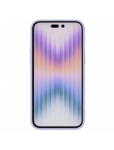 Nillkin CamShield Silky Silicone Case for iPhone 15 Pro Max with Camera Protector - Purple