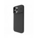 Nillkin CamShield Silky Silicone Case for iPhone 15 Pro with Camera Protector - Black