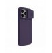 Nillkin CamShield Silky Silicone Case for iPhone 15 Pro with Camera Protector - Dark Purple