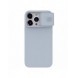 Nillkin CamShield Silky Silicone Case for iPhone 15 Pro with Camera Protector - Gray