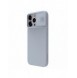 Nillkin CamShield Silky Silicone Case for iPhone 15 Pro with Camera Protector - Gray
