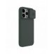 Nillkin CamShield Silky Silicone Case for iPhone 15 Pro with Camera Protector - Green