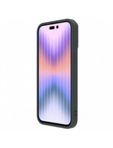Nillkin CamShield Silky Silicone Case for iPhone 15 Pro with Camera Protector - Green