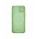 Nillkin CamShield Silky Silicone Case for iPhone 15 with camera cover - mint