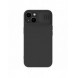 Nillkin CamShield Silky Silicone Case for iPhone 15 with Camera Protector - Black