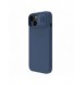 Nillkin CamShield Silky Silicone Case for iPhone 15 with Camera Protector - Dark Blue