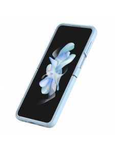 Nillkin CamShield Silikonfodral till Samsung Galaxy Z Flip 4 Silikonskydd med kameraskydd Blå