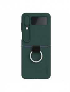 Nillkin CamShield Silikonfodral till Samsung Galaxy Z Flip 4 Silikonskydd med kameraskydd Grön