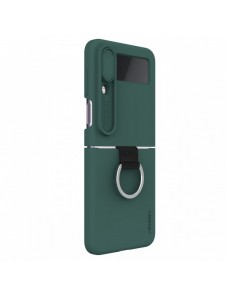 Nillkin CamShield Silikonfodral till Samsung Galaxy Z Flip 4 Silikonskydd med kameraskydd Grön