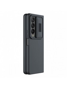 Nillkin CamShield Silikonfodral till Samsung Galaxy Z Fold 4 Silikonskydd med kameraskydd Svart