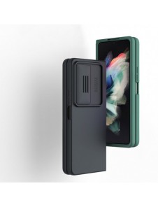Nillkin CamShield Silikonfodral till Samsung Galaxy Z Fold 4 Silikonskydd med kameraskydd Svart