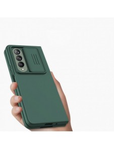 Nillkin CamShield Silikonfodral till Samsung Galaxy Z Fold 4 Silikonskydd med kameraskydd Svart