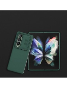 Nillkin CamShield Silikonfodral till Samsung Galaxy Z Fold 4 Silikonskydd med kameraskydd Svart