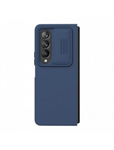 Nillkin CamShield Silikonfodral till Samsung Galaxy Z Fold 4 Silikonskydd med kameraskydd Blå