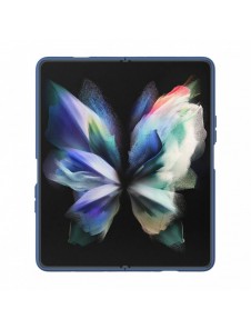 Nillkin CamShield Silikonfodral till Samsung Galaxy Z Fold 4 Silikonskydd med kameraskydd Blå