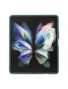 Nillkin CamShield Silikonfodral till Samsung Galaxy Z Fold 4 Silikonskydd med kameraskydd Grön