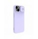 Nillkin CamShield Silikonfodral iPhone 14 Plus fodral med kamerafodral lila