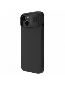 Nillkin CamShield Silikonfodral iPhone 14 Plus skal med kameraskal svart