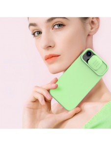 Nillkin CamShield Silikonfodral iPhone 14 Plus skal med kameraskal svart