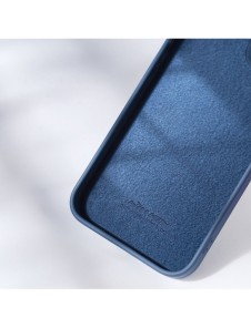 Nillkin CamShield Silky Silikonfodral iPhone 14 Plus skal med kameraskal grönt