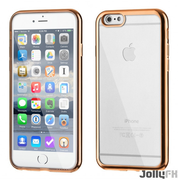 Med detta skydd kommer du att vara lugn för din iPhone 8/7 guld.