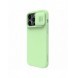 Nillkin CamShield Silikonfodral iPhone 14 Pro skal med kameraskal grönt