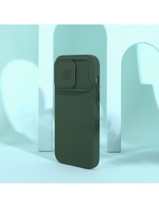 Nillkin CamShield Silikonfodral iPhone 14 Pro Max skal med kameraskal svart