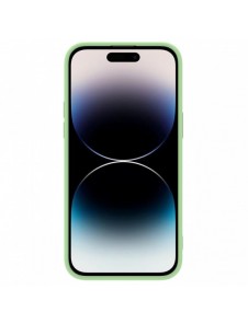 Nillkin CamShield Silky Silikonfodral iPhone 14 Pro Max skal med kameraskal grönt