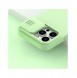 Nillkin CamShield Silky Silikonfodral iPhone 14 Pro Max skal med kameraskal grönt