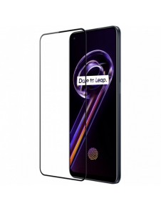 Nillkin CP + PRO ultratunt helskärmshärdat glas med 0,2 mm ram 9H Realme 9 Pro + (9 Pro Plus) svart