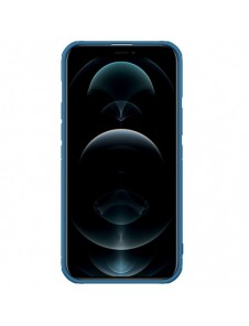 Nillkin Cyclops Fodral Ett slitstarkt fodral med ett kameraskydd och ett hopfällbart stativ för iPhone 13 Pro blå