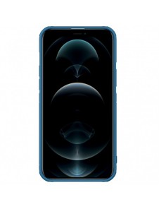 Nillkin Cyclops Fodral Ett slitstarkt fodral med ett kameraskydd och ett hopfällbart stativ för iPhone 13 Pro Max blå