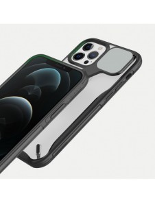 Nillkin Cyclops Fodral Ett slitstarkt fodral med ett kameraskydd och ett hopfällbart stativ för iPhone 13 Pro Max blå