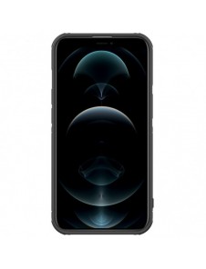 Nillkin Cyclops Fodral Slitstarkt fodral med ett kameraskydd och ett hopfällbart stativ för iPhone 13 svart