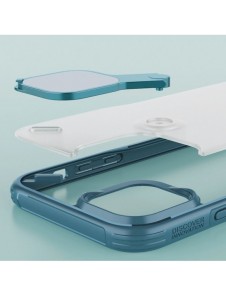 Nillkin Cyclops Fodral Slitstarkt fodral med ett kameraskydd och ett hopfällbart stativ för iPhone 13 svart