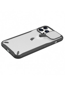 Nillkin Cyclops Fodral Slitstarkt fodral med kamerafodral och ett hopfällbart stativ för iPhone 13 Pro svart