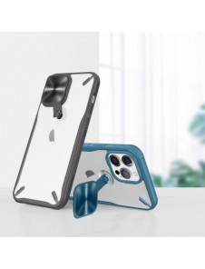 Nillkin Cyclops Fodral Slitstarkt fodral med kamerafodral och ett hopfällbart stativ för iPhone 13 Pro svart