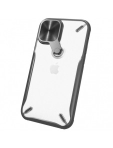 Nillkin Cyclops Fodral Slitstarkt fodral med kamerafodral och ett hopfällbart stativ för iPhone 13 Pro Max svart