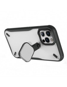 Nillkin Cyclops Fodral Slitstarkt fodral med kamerafodral och ett hopfällbart stativ för iPhone 13 Pro Max svart