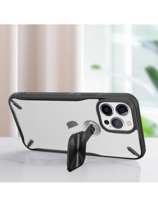 Nillkin Cyclops Fodral Slitstarkt fodral med kamerafodral och ett hopfällbart stativ för iPhone 13 Pro Max svart