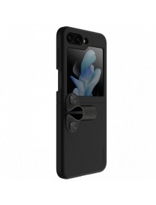 Nillkin Flex Flip fodral med hänge och ställ för Samsung Galaxy Z Flip 5 - svart